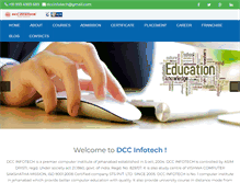 Tablet Screenshot of dccinfotech.com